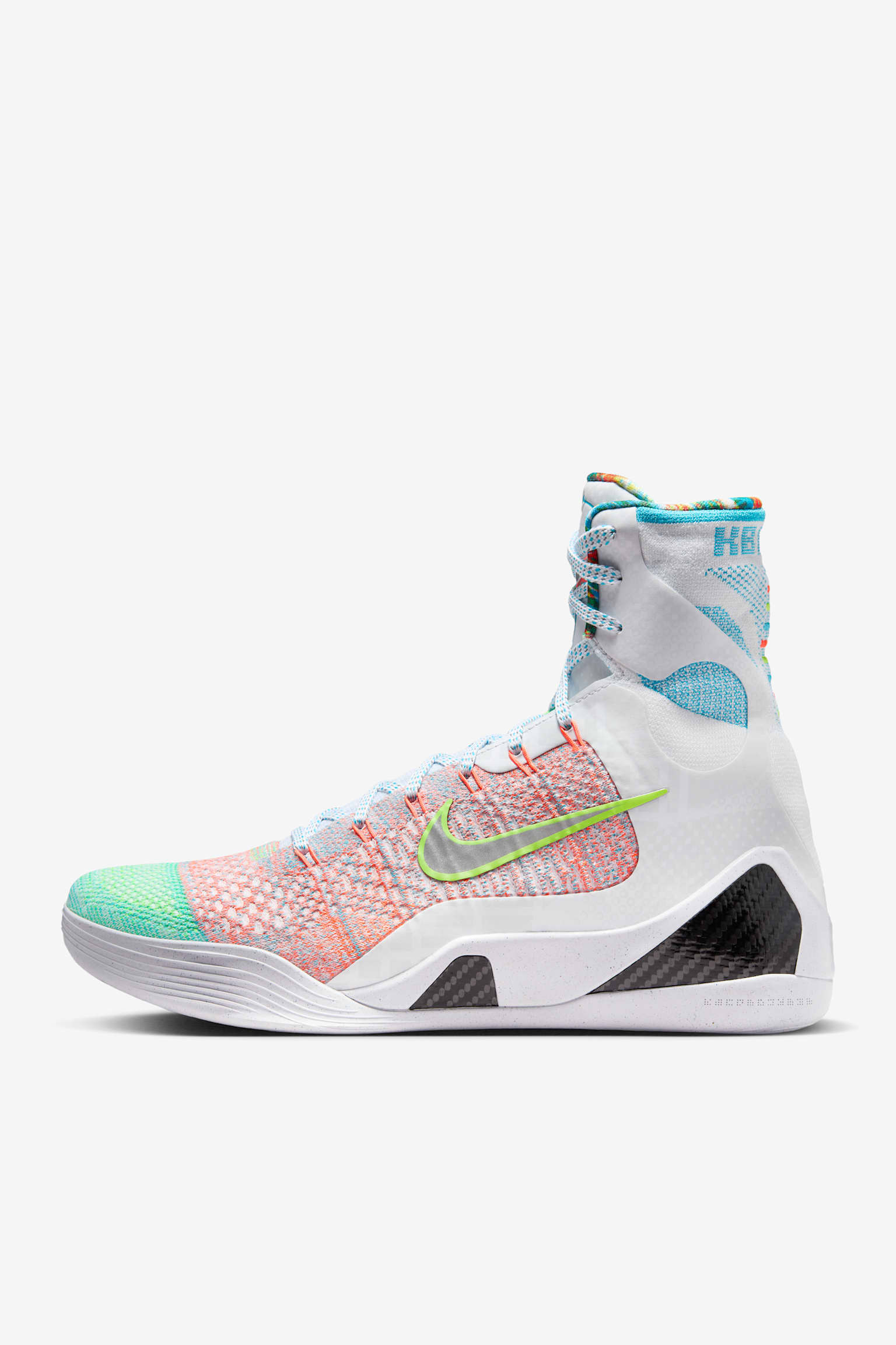 Nike バスケットボールシューズ ハイカット Kobe 9 hi elite Kobe IX Elite High Protro „What the Kobe?” (FZ7335-101